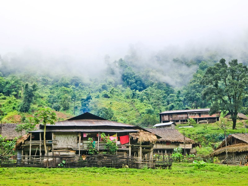 A remote village in Basar, Arunachal Pradesh