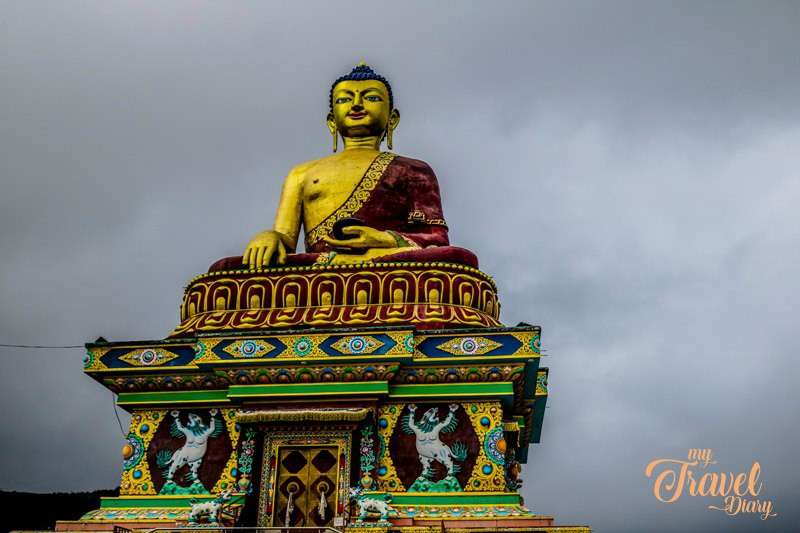Visiting Giant Buddha Statue in Tawang is one of the Offbeat experiences in Tawang, Arunachal Pradesh