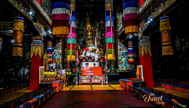 Visiting The Khinmey Monastery is one of the must have offbeat experiences in Tawang, Arunachal Pradesh