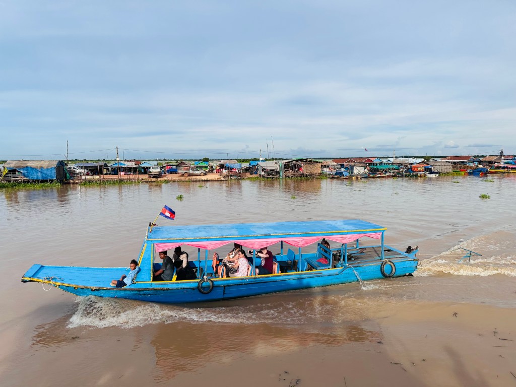 Tonle Sap lake in Cambodia