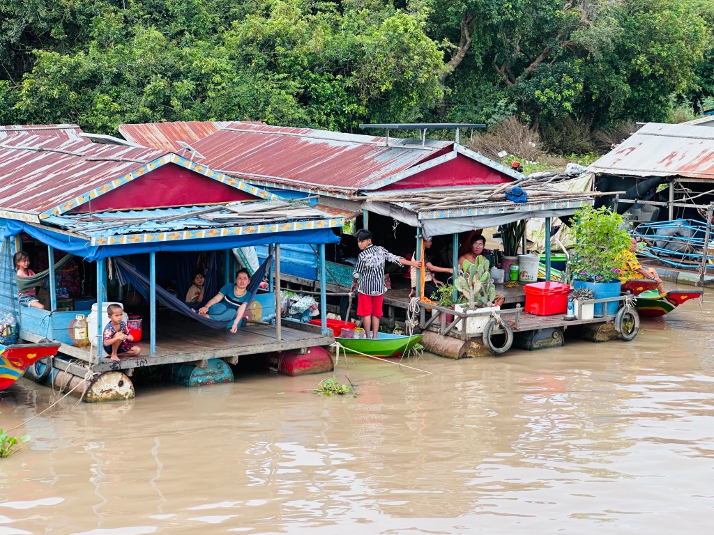 Tonle Sap lake in Cambodia