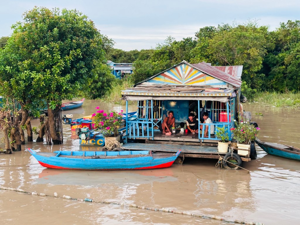 Tonle Sap lake in Cambodia