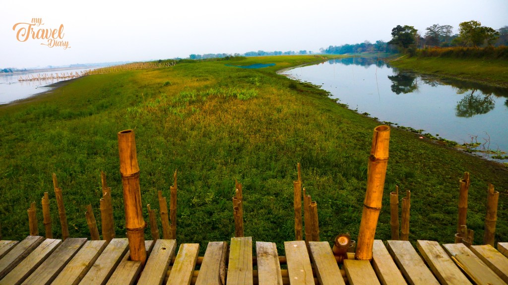 A rustic view of Majuli Island