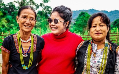 MEETING ADI TRIBE IN LEDUM VILLAGE, PASIGHAT