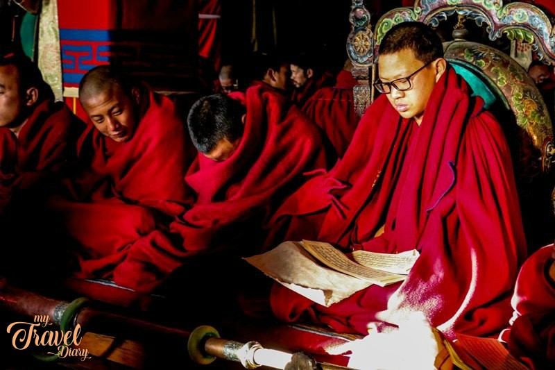 Attending morning prayer session is one of the must have experiences in Tawang. This is one of offbeat places in Tawang, Arunachal Pradesh