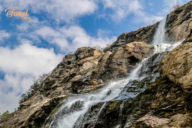 Nuranang Waterfalls is a must visit offbeat places in Tawang. Stand in awe of the waterfalls is nothing less than an offbeat experience in Tawang