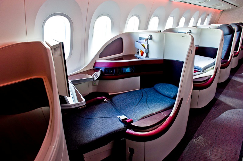 BUSINESS CLASS QATAR AIRWAYS