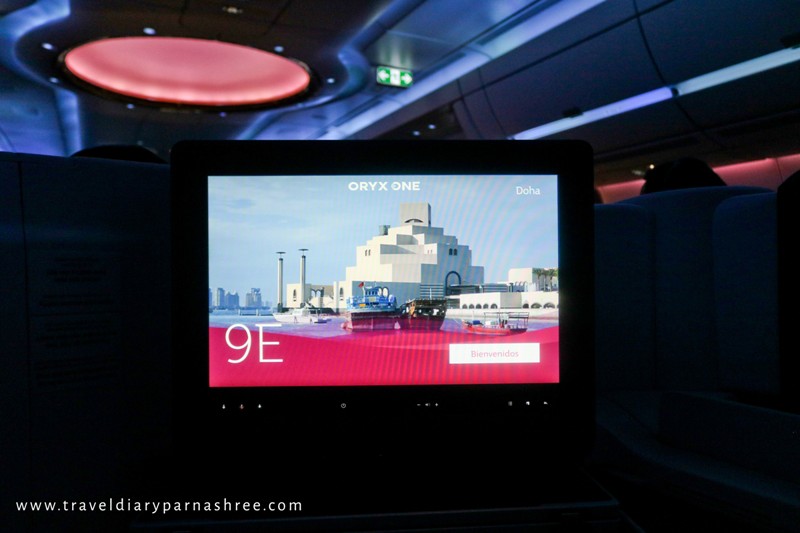 BUSINESS CLASS QATAR AIRWAYS