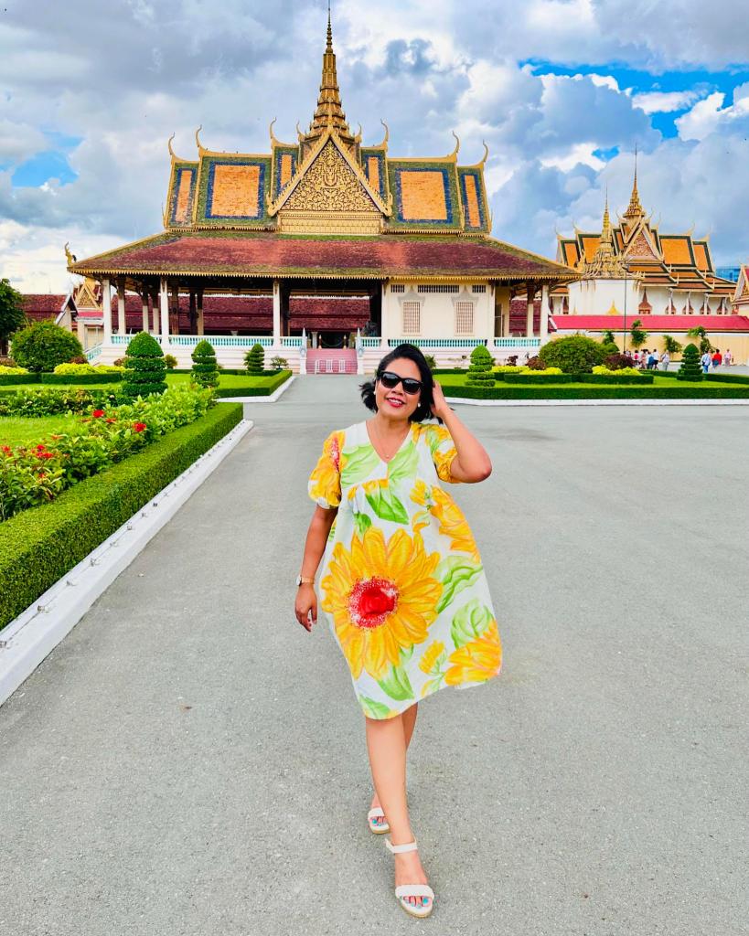 The Royal Palace of Cambodia in Phnom Penh