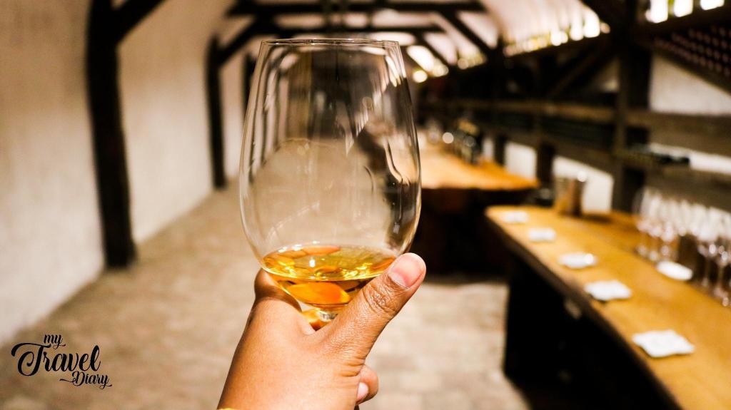 Wine tasting session in Katheti, Georgia